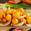 Trứng gà non cháy tỏi