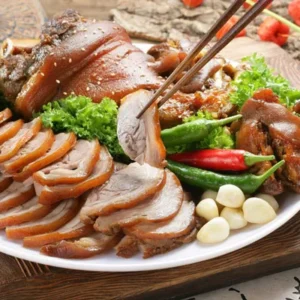 Giò heo ủ muối