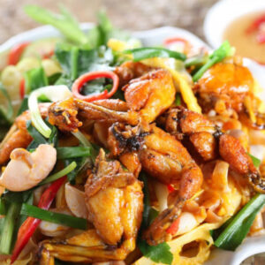 Ếch chiên nước mắm