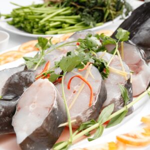 Lẩu cá lăng măng chua