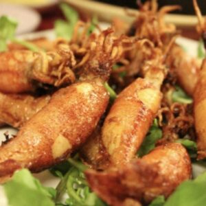 Mực trứng nướng muối ớt