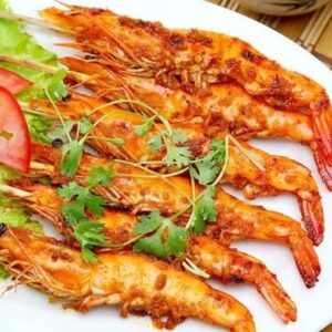 Tôm nướng mọi / nướng muối ớt